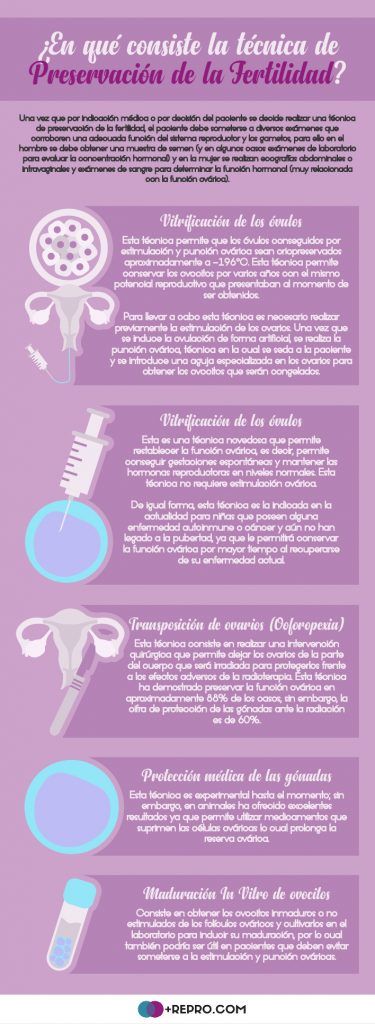 preservacion de la fertilidad