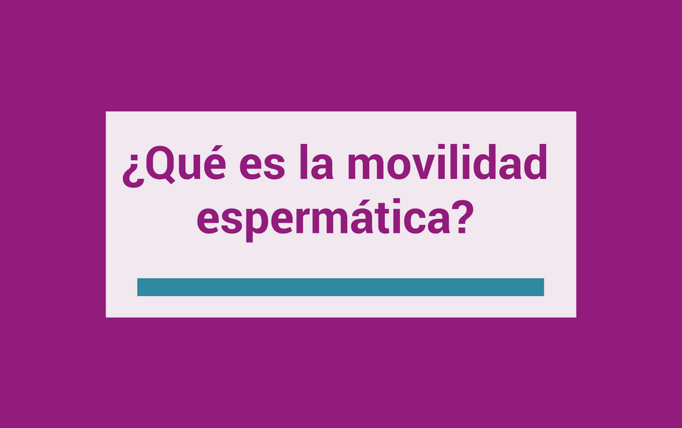 que es la movilidad espermatica