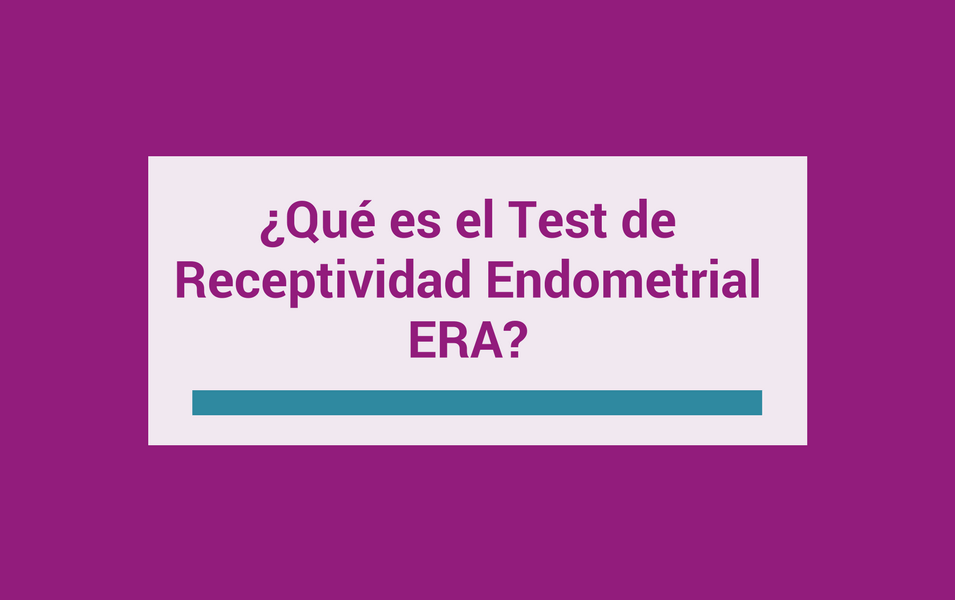 que es el test de receptividad endometrial era